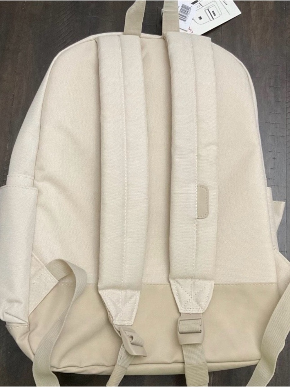 Lucky Brand Cream/Tan Clover Backpack - Picture 2 of 4